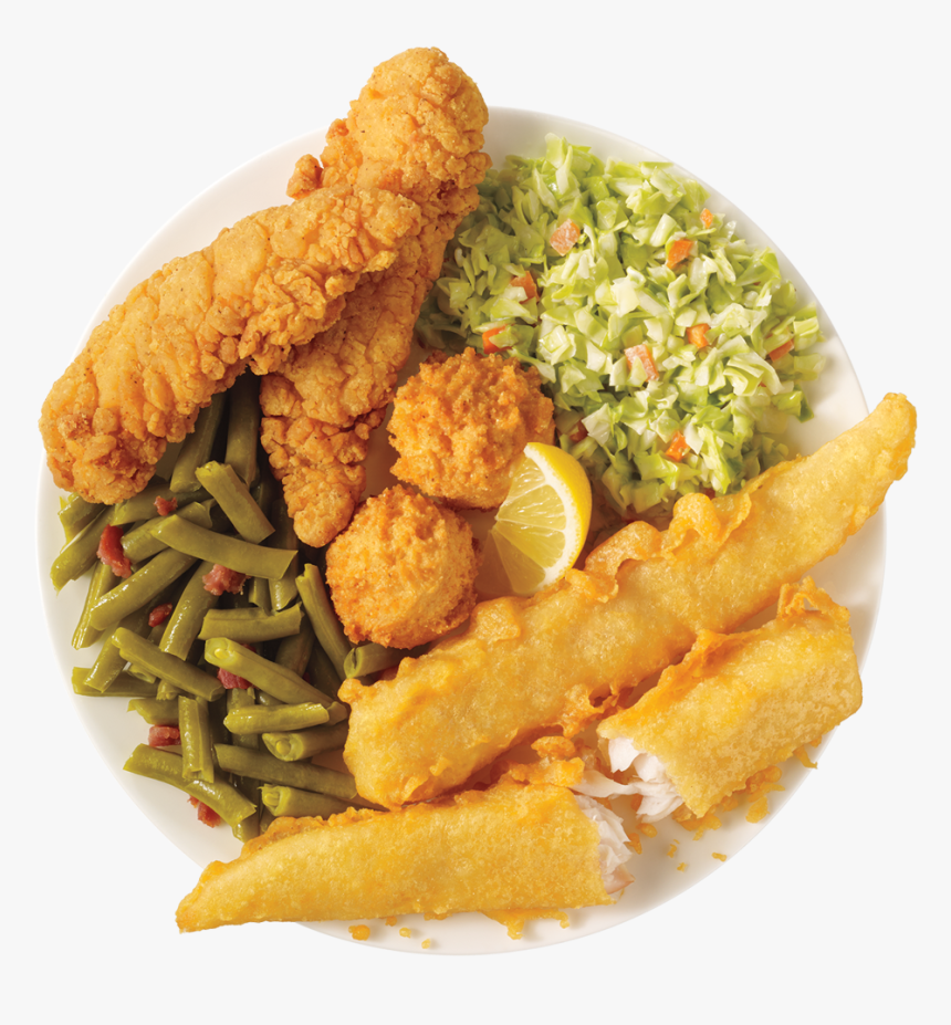 Captain D's Seafood Trio, HD Png Download