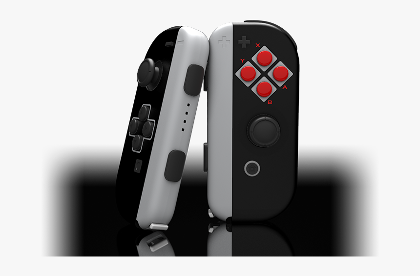 Nes Themed Joy Cons 8 Bit Joycon Hd Png Download Transparent Png Image Pngitem