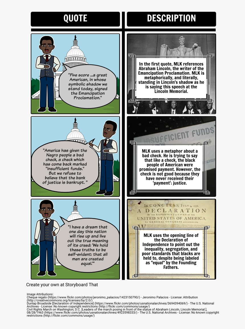 Меня Есть Мечта Речь, HD Png Download