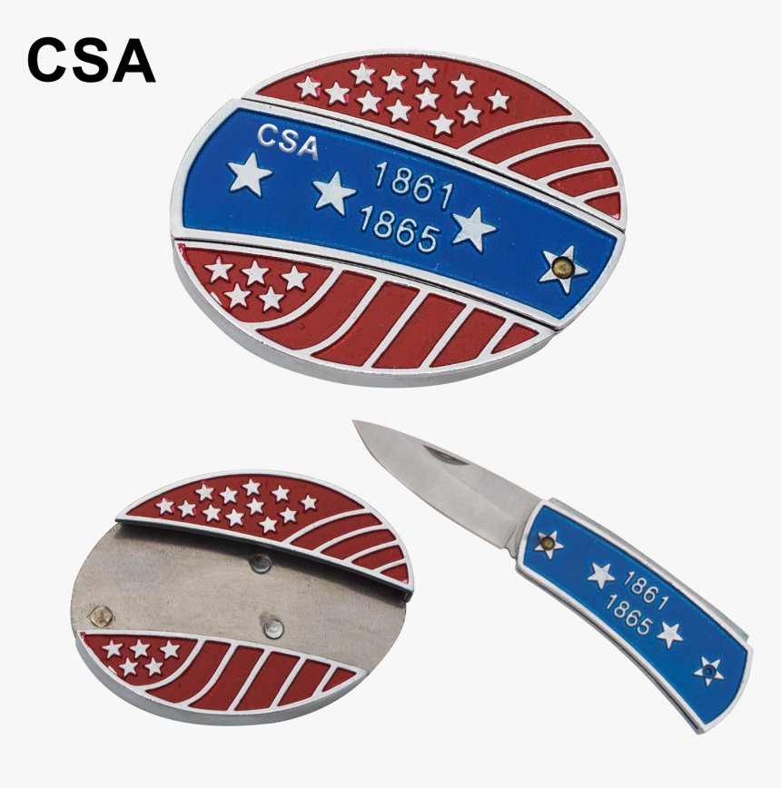 Rebel Flag Png - Hidden Knife Belt Buckle Set, Transparent Png