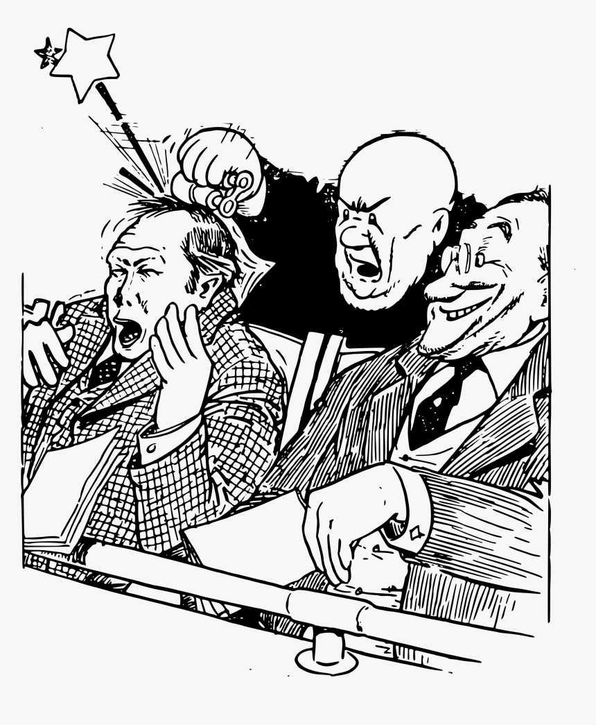 Angry Man At Opera - Clip Art, HD Png Download