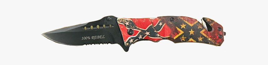 Confederate Flag Knife, HD Png Download