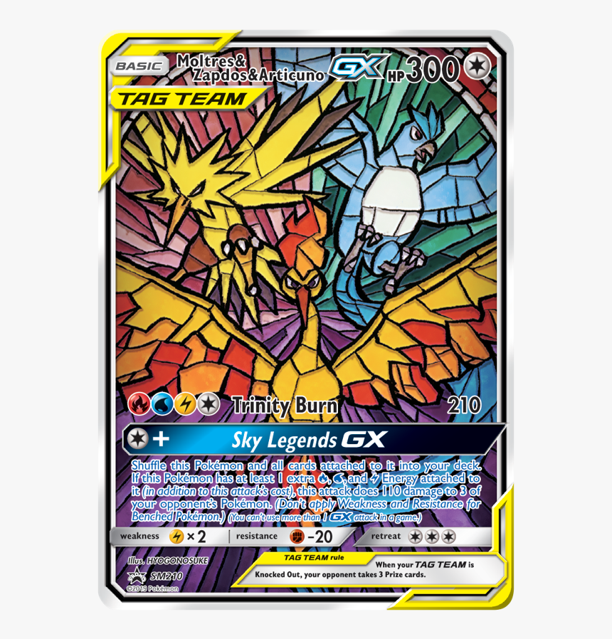 Moltres & Zapdos & Articuno Gx, HD Png Download