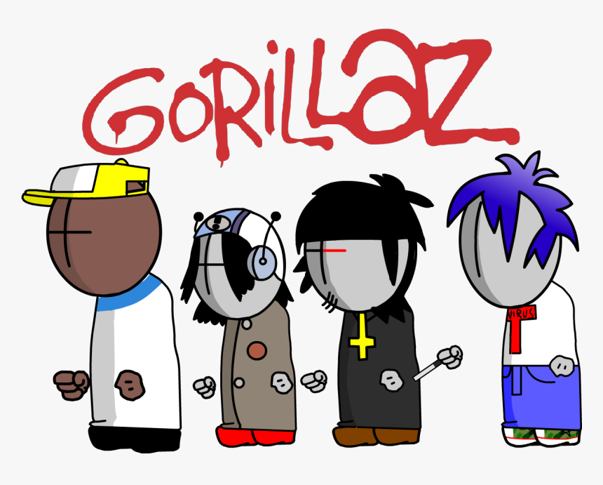 Mc Gorillaz - Gorillaz Logo Png, Transparent Png