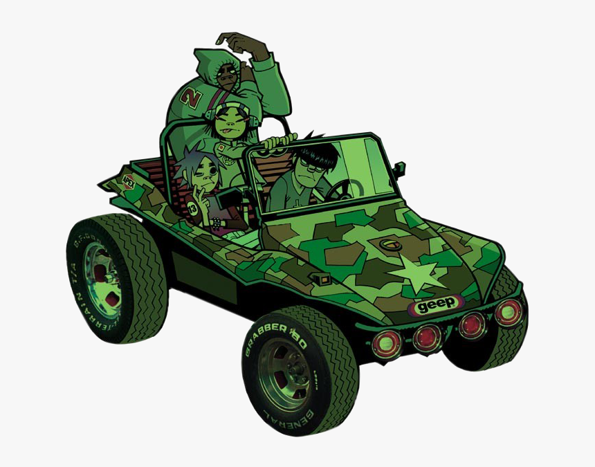 Gorillaz Gorillaz, HD Png Download