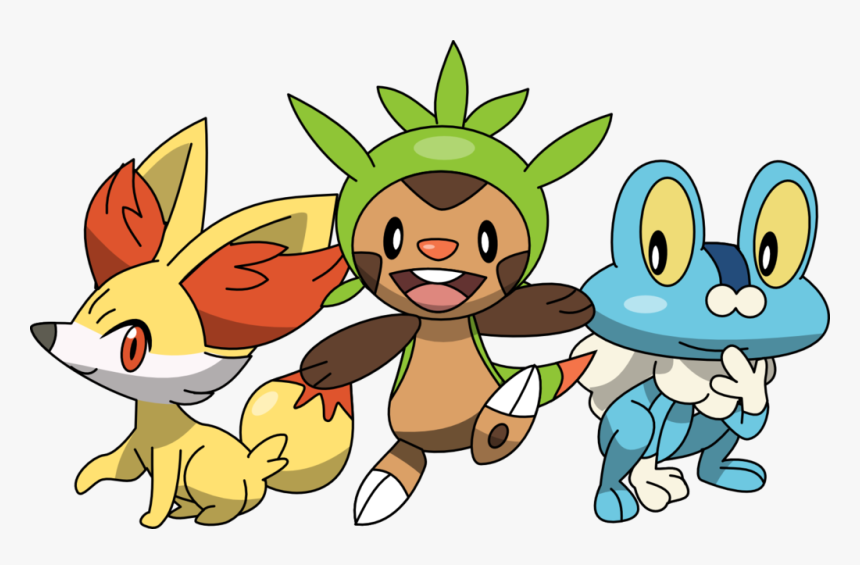 Kalos Starters Png, Transparent Png