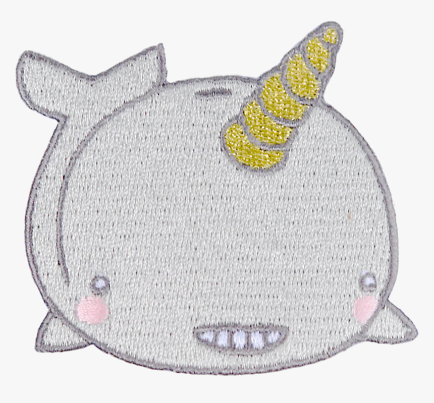 Narwhal Patch - Whale, HD Png Download