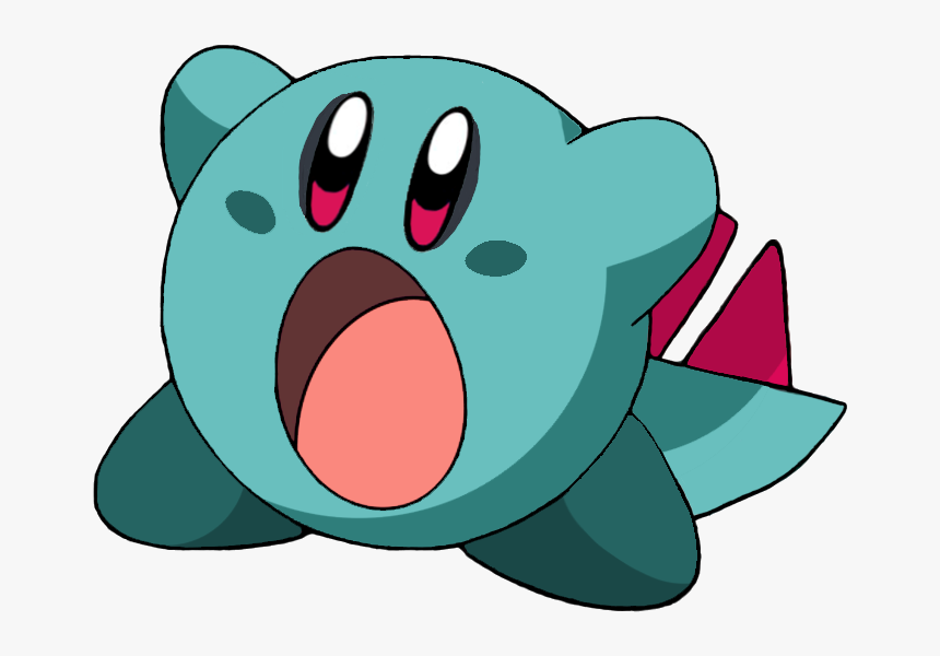 Totodile Kirby By Lelakaramela-d4c17uj - Kirby Cyndaquil, HD Png Download