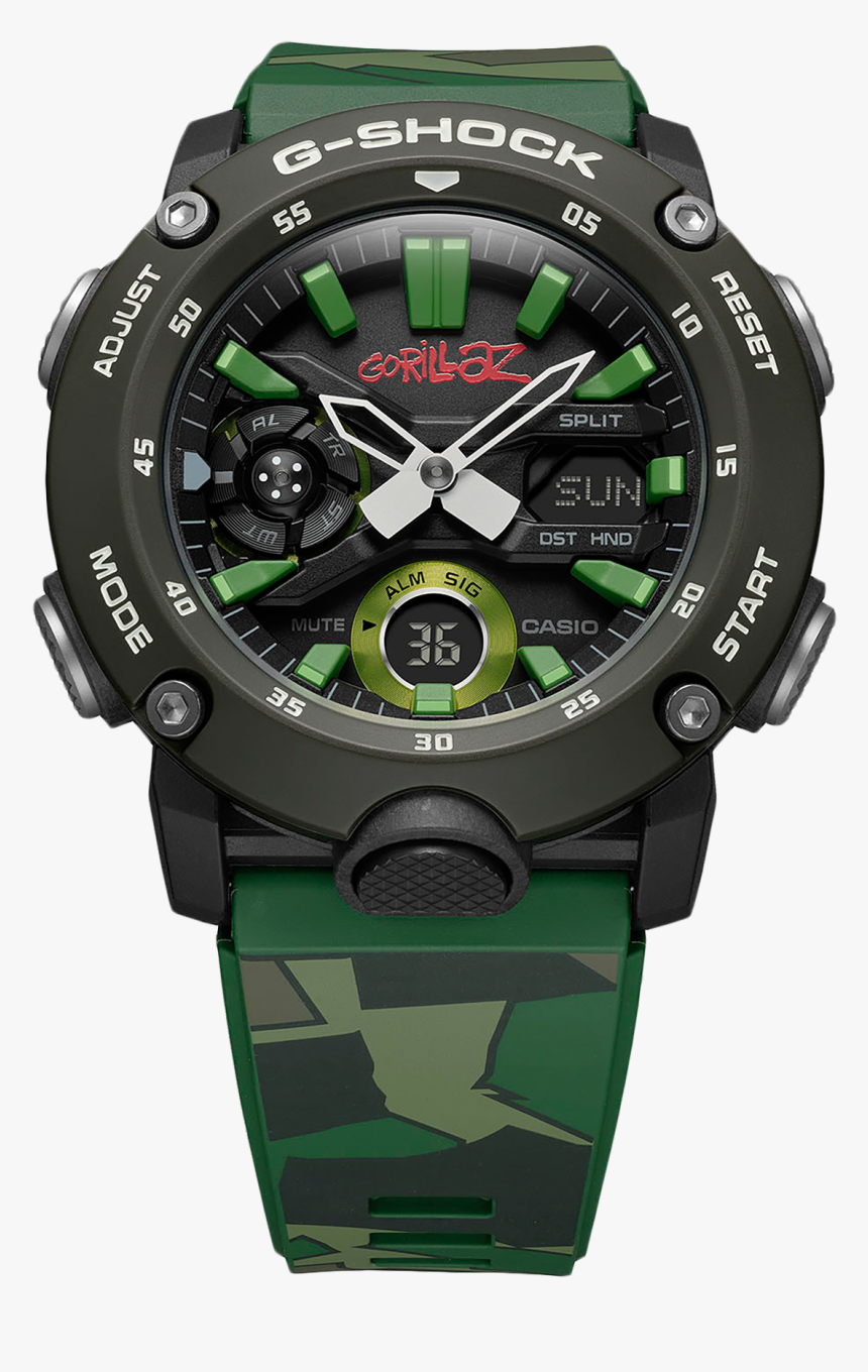 Gorillaz G Shock Watch, HD Png Download
