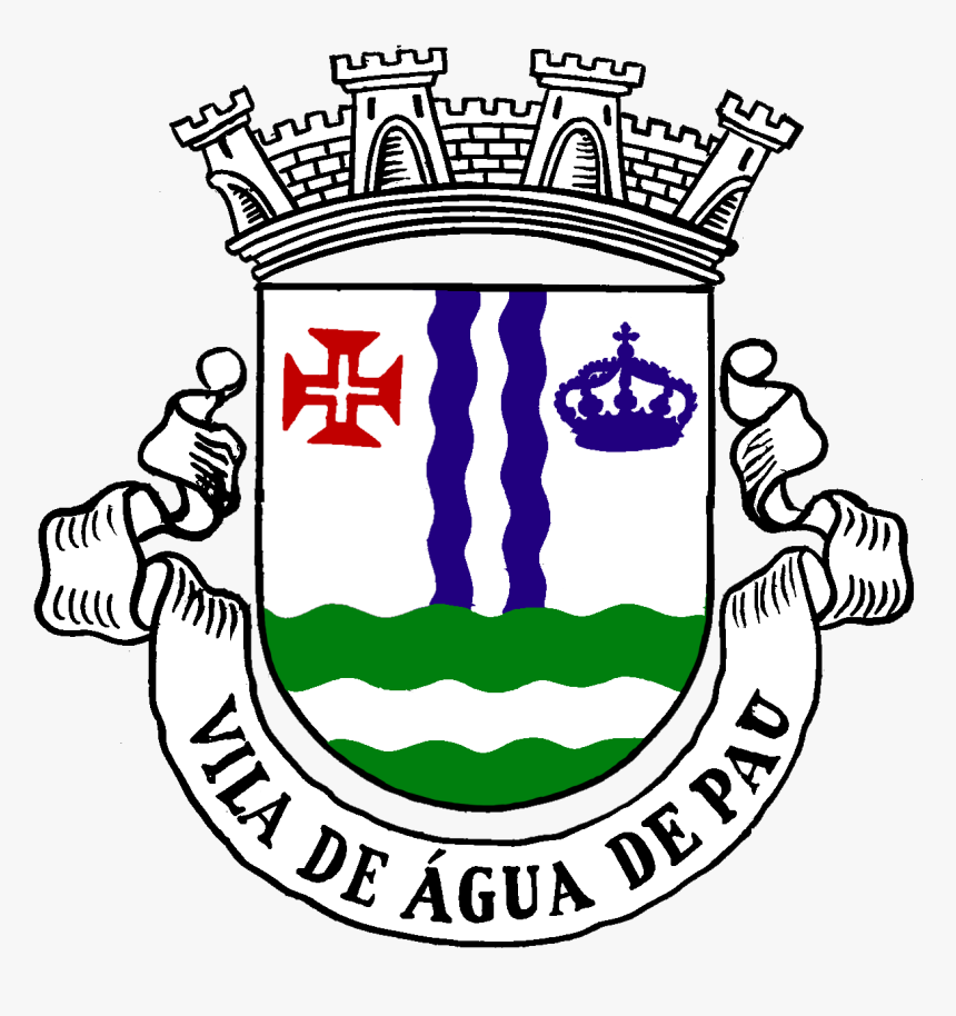 Stadtwappen Agua De Pau - Crest, HD Png Download