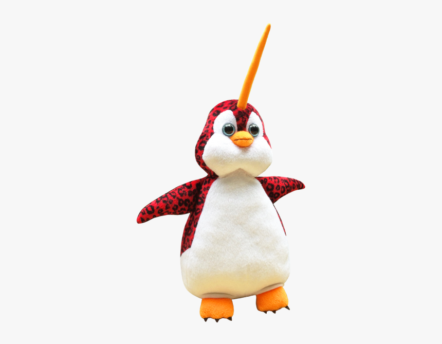 Penguin With Narwhal Horn, HD Png Download