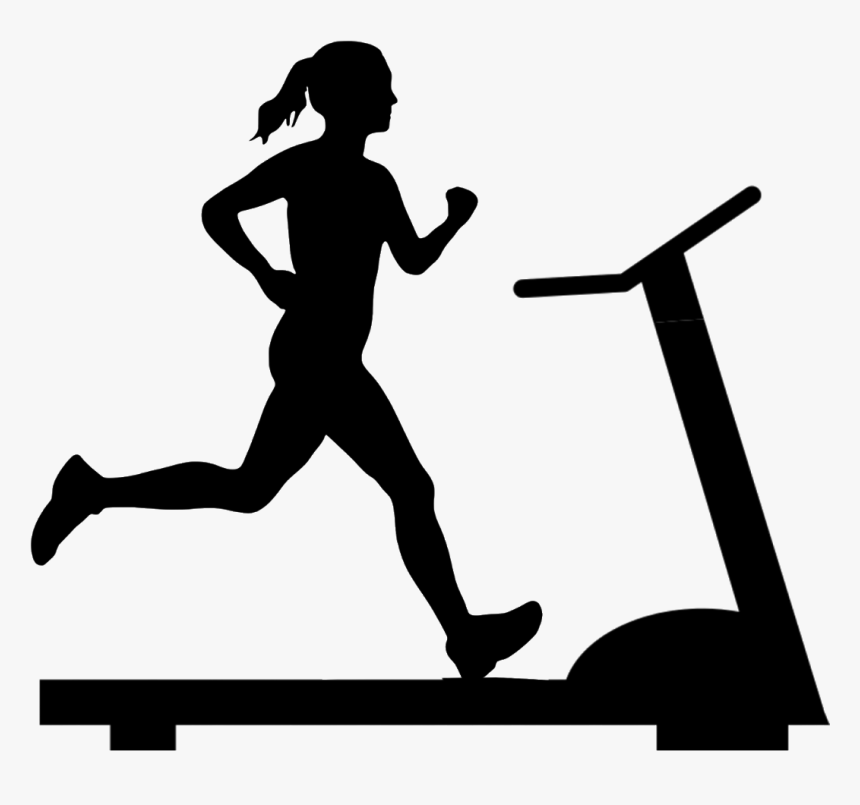 Download Free Illustrations Of Woman, Run, Treadmill, - Inertia Meaning In Tamil, HD Png Download