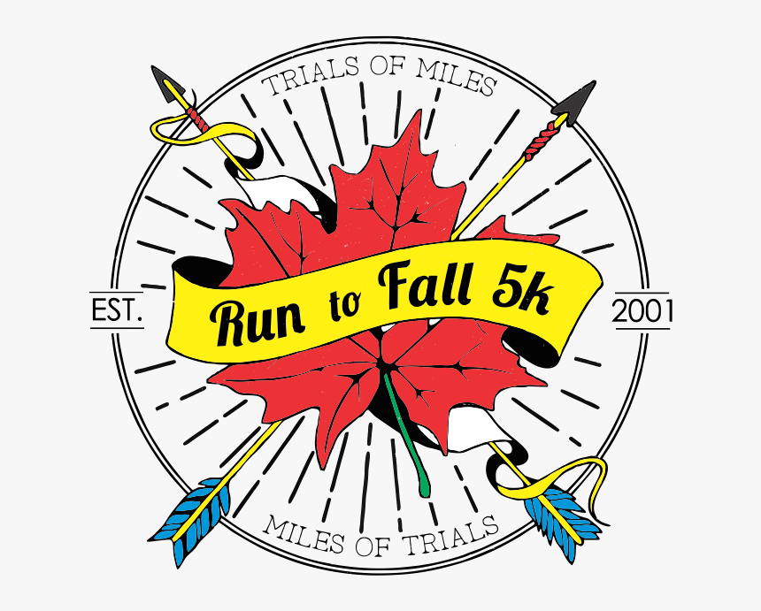 Run To Fall 5k Logo, HD Png Download