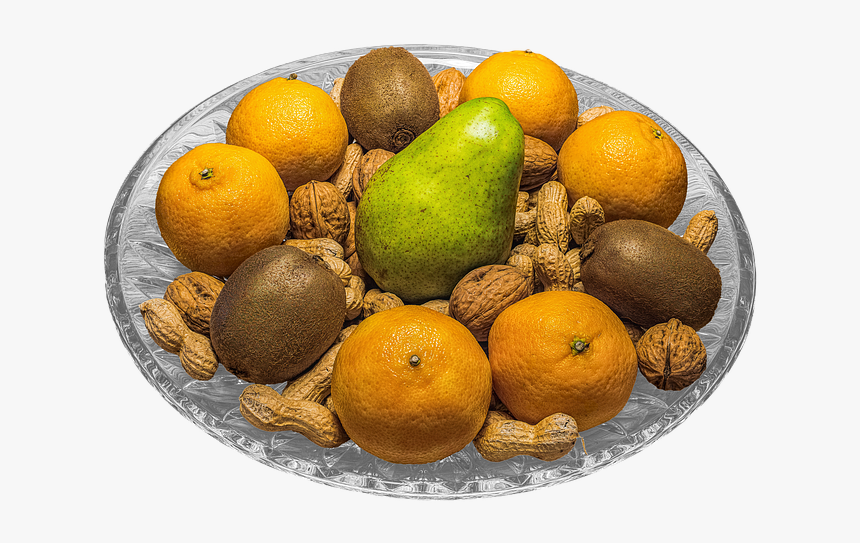 Fruit, Pear, Kiwi, Lemons, Fruit Bowl, Isolated, Fruits - Nutrients Mein Kya Kya Hota, HD Png Download