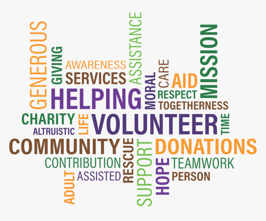Donate By Volunteering - Community Service, HD Png Download