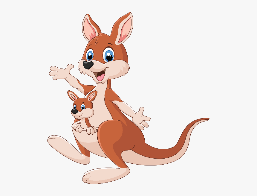 Creative Reading Program - Transparent Background Kangaroo Cartoon Png, Png Download