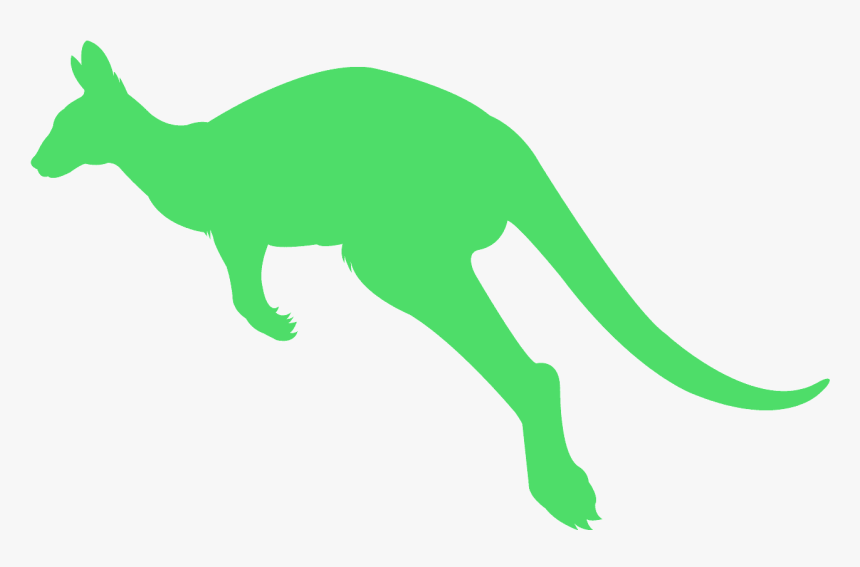 Kangaroo Silhouette, HD Png Download
