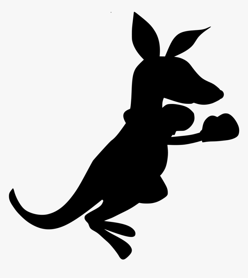 Boxing Kangaroo Animated Clipart, HD Png Download , Transparent Png