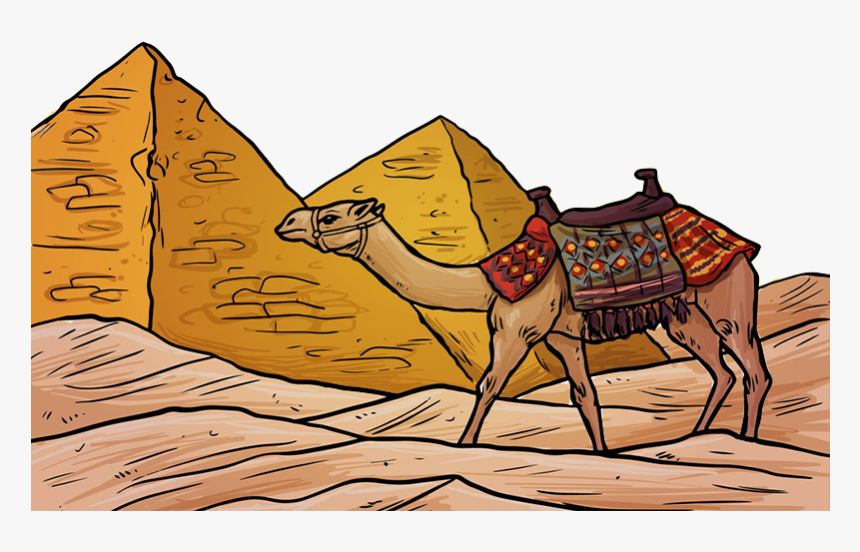 Transparent Egyptian Pyramid Png - Ancient Egypt Drawings, Png Download