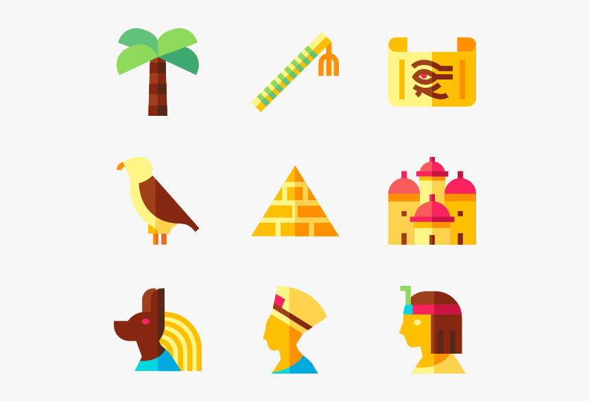 Icons Free Egypt, HD Png Download