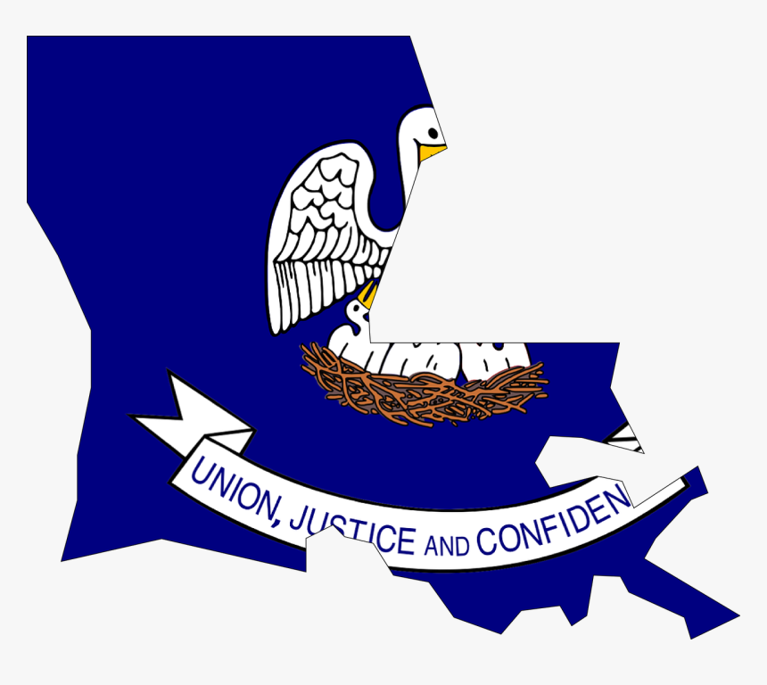 Louisiana State Flag 2016, HD Png Download