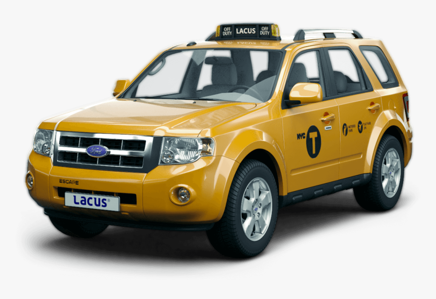 Nyc Taxi Ford Escape, HD Png Download