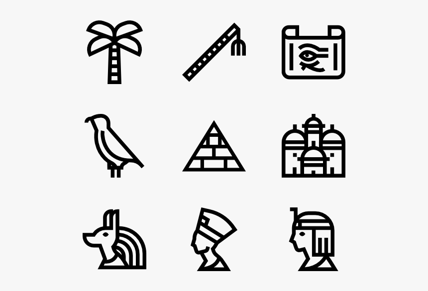 Icons Free Egypt, HD Png Download