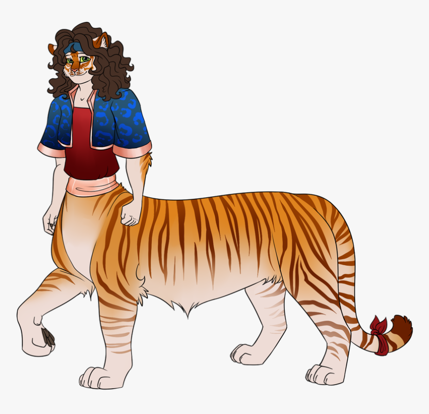 Golden Tabby Tiger Sphinx - Siberian Tiger, HD Png Download