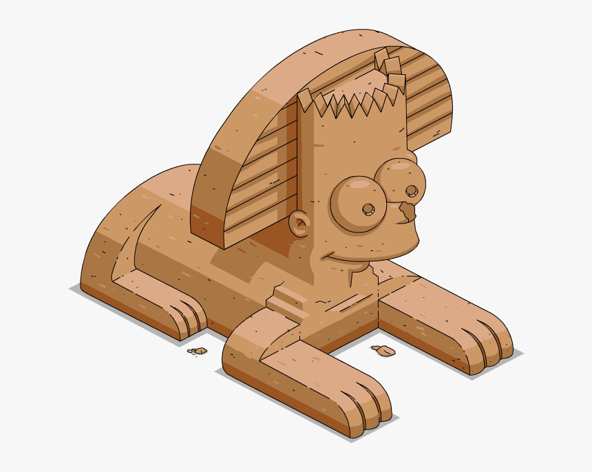Bart Simpson Sphinx, HD Png Download