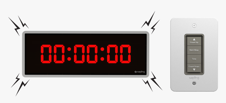 Digital Timer Png Picture - Led Display, Transparent Png