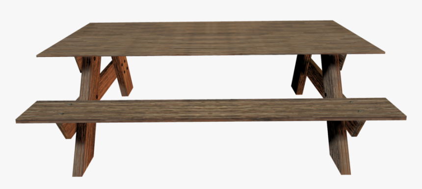 Picnic Table Png Clipart Free Clip Art Images - Picnic Table Transparent Background, Png Download