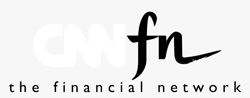 Cnn Fn Logo Black And White - Calligraphy, HD Png Download