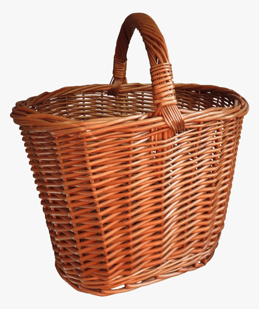 Picnic Basket Png Photo - Basket Transparent Background, Png Download