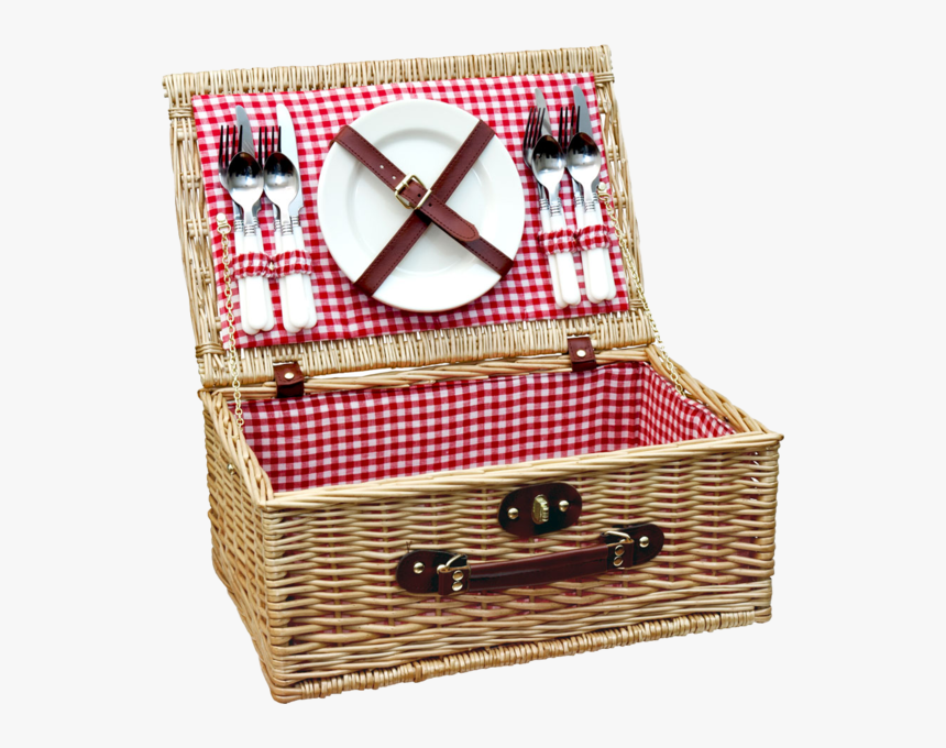 Picnic Basket Red, HD Png Download
