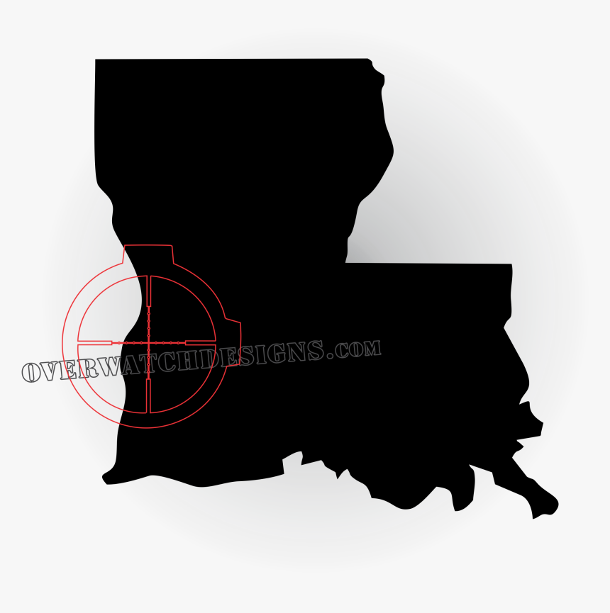 Louisiana Map Climate Change, HD Png Download