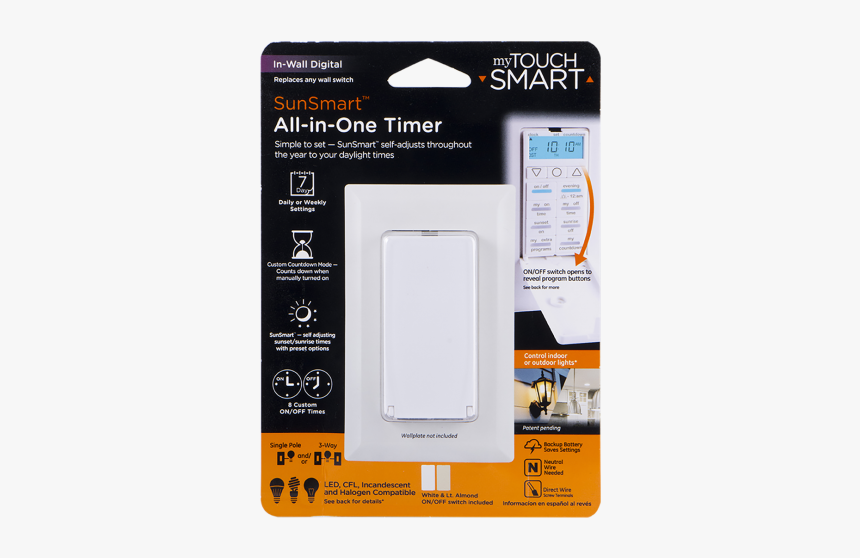 Mytouchsmart All In One Sunsmart Digital Countdown, HD Png Download