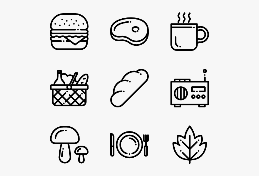 Picnic Vector - Phone Email Icon Png, Transparent Png