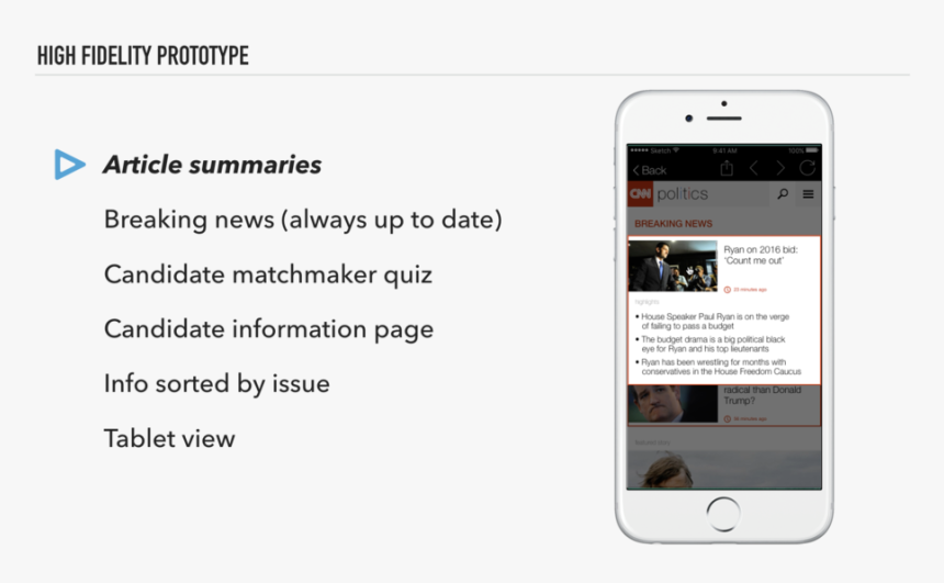 Iphone Features - Cnn - 001 - Iphone, HD Png Download