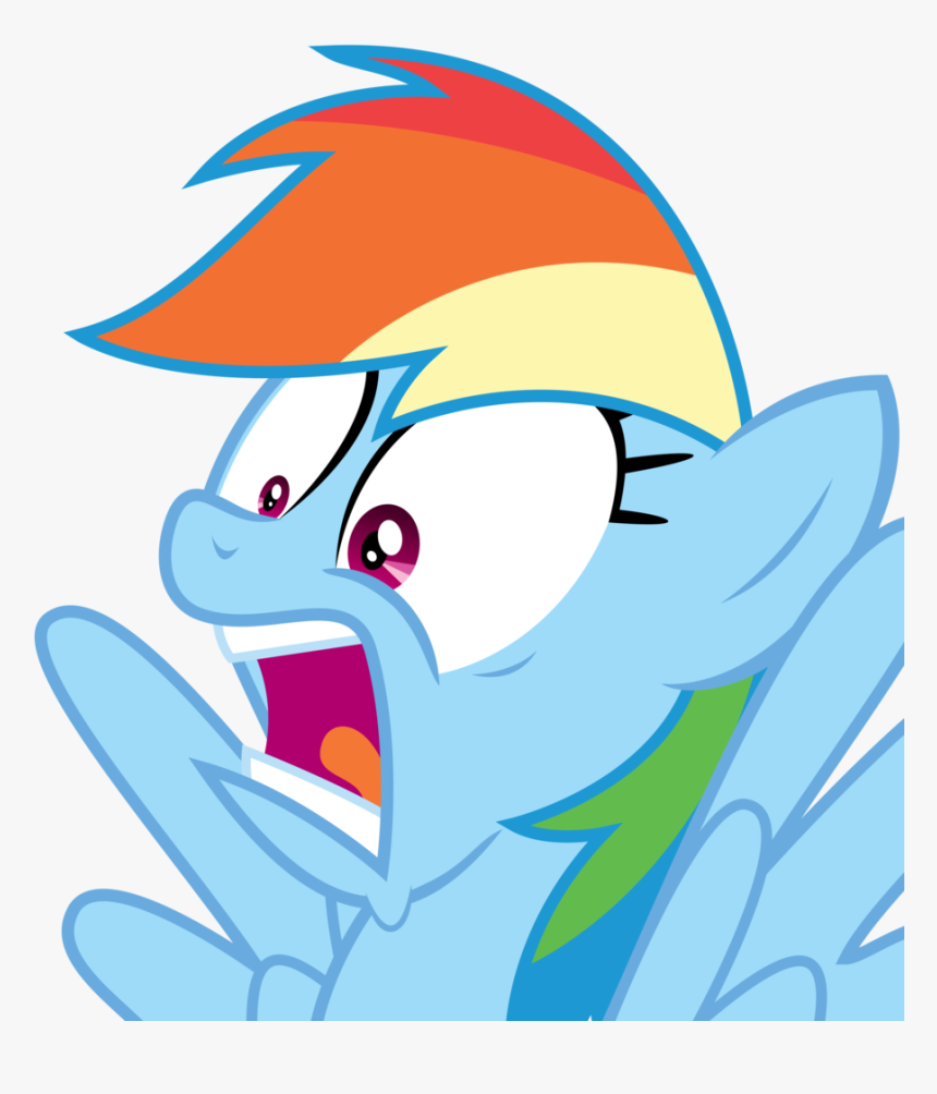 Vector Mouth Shocked - เรนโบว์ แด ช เถื่อน, HD Png Download
