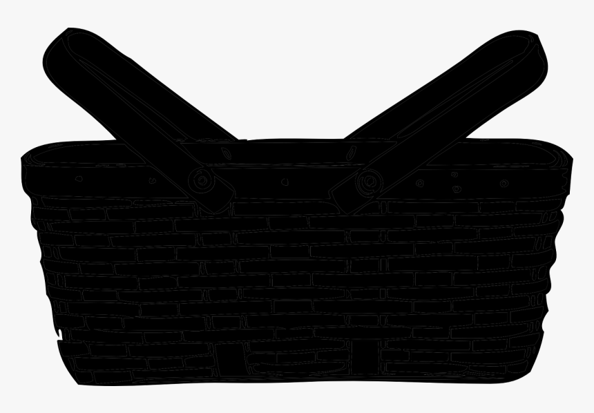 Black Basket Png, Transparent Png