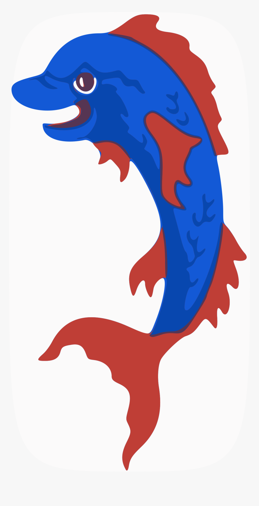 Miami Dolphins Drawing - Heraldic Fish Png, Transparent Png