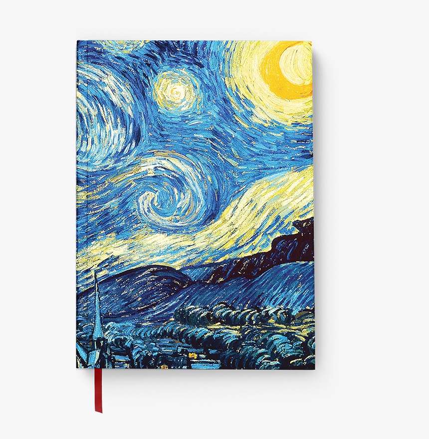 “the Starry Night” Notebook, HD Png Download