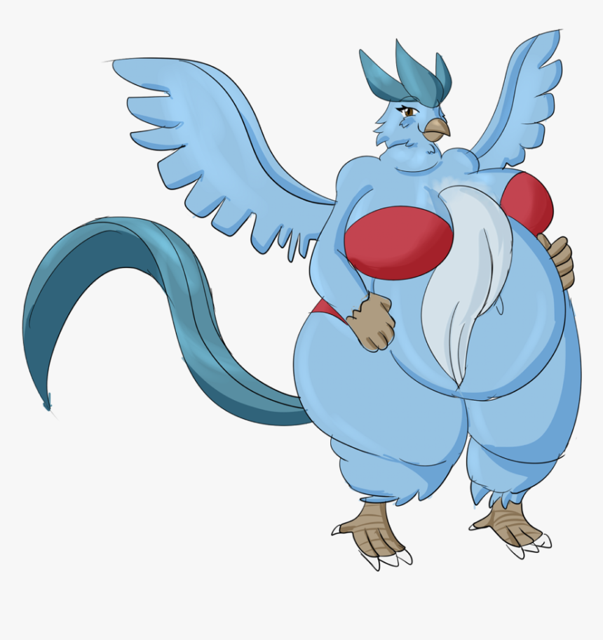 Paunchy Articuno - Cartoon, HD Png Download