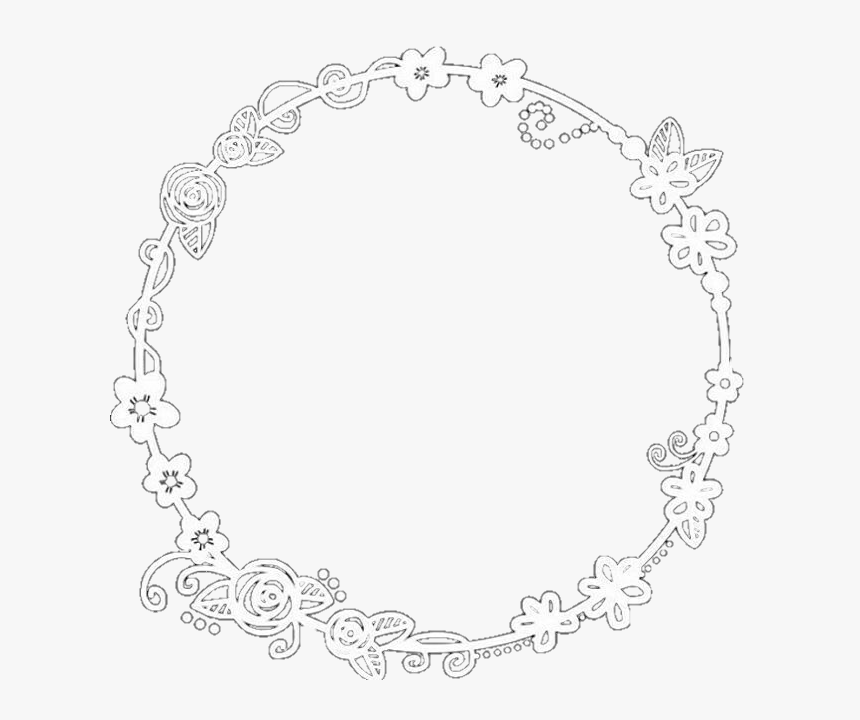 #circulo #cute #pngedit #png #flower #perfect #circle - Transparent Icon Overlays, Png Download
