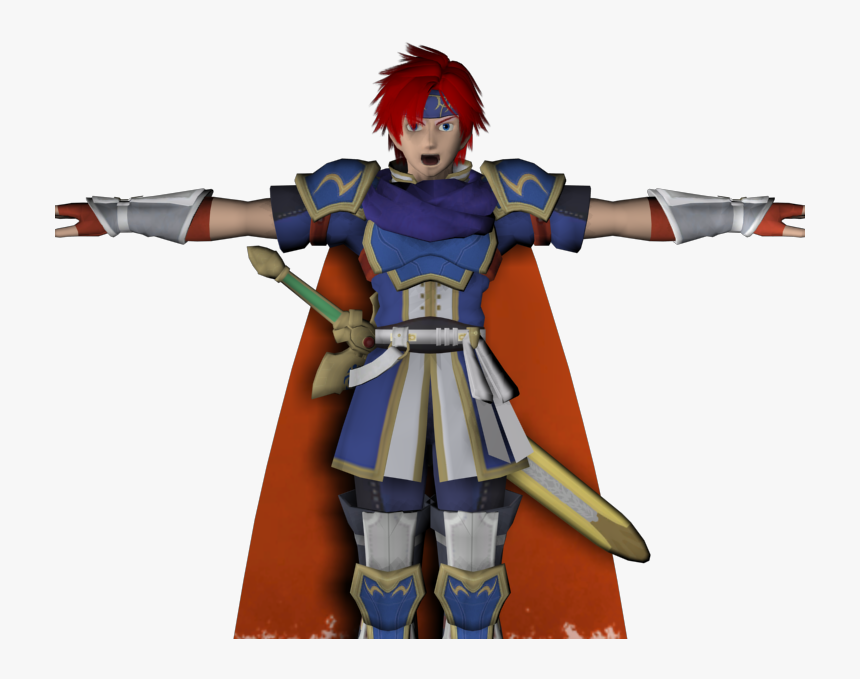Download Zip Archive - Roy Fire Emblem Model, HD Png Download