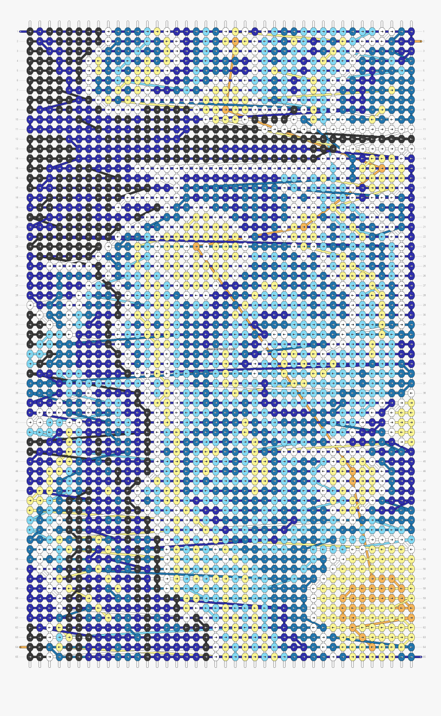 Alpha Pattern - Electric Blue, HD Png Download