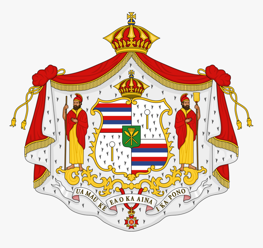 Coat Of Arms - Royal Coat Of Arms Hawaii, HD Png Download