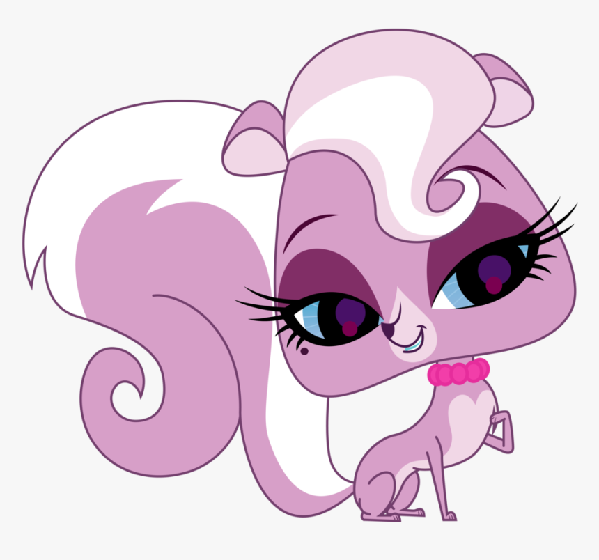 A Happy By Illumnious - Littlest Pet Shop Skunk Pink, HD Png Download