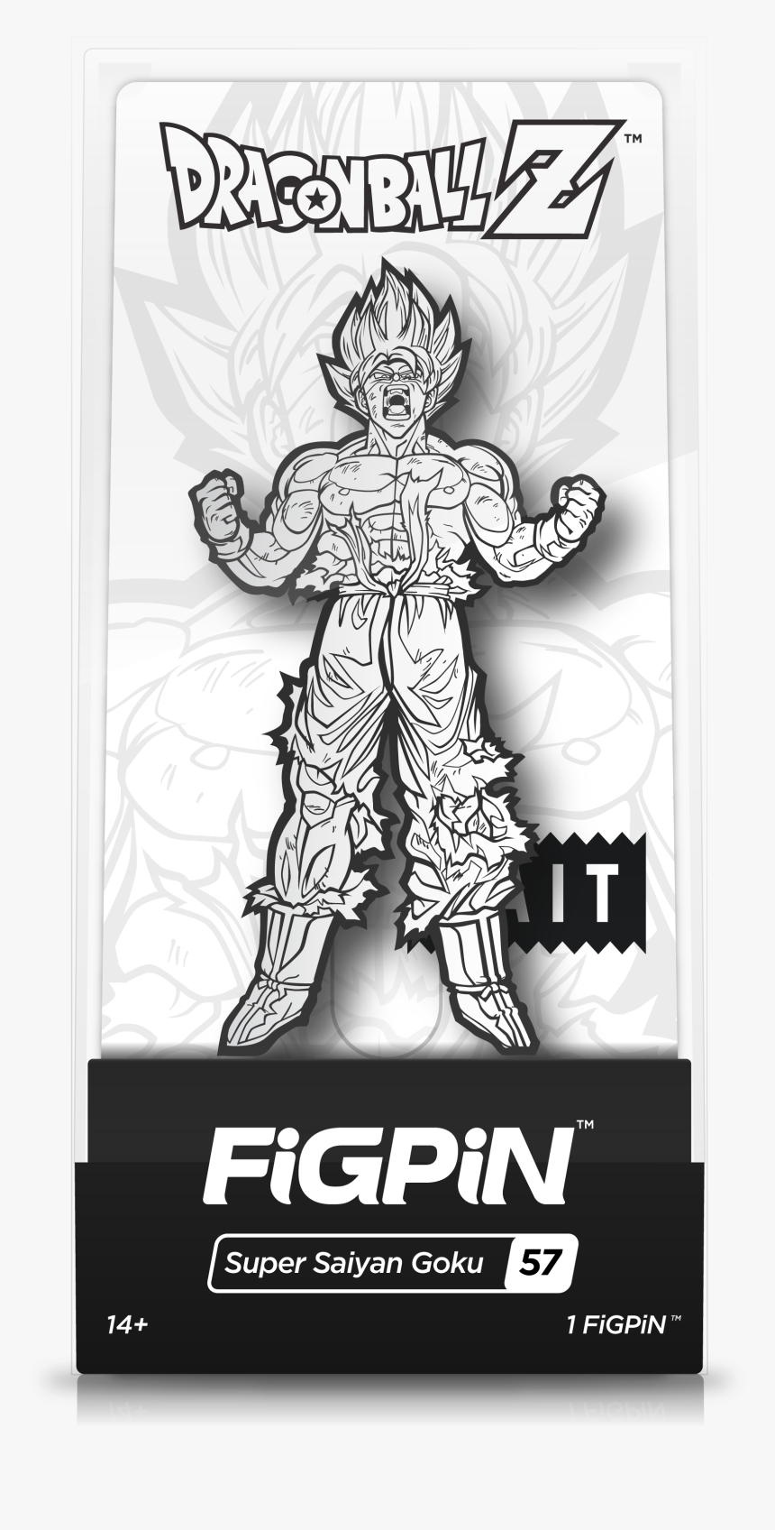 Figpin Super Saiyan Goku - Super Saiyan Goku 2 Figpin, HD Png Download