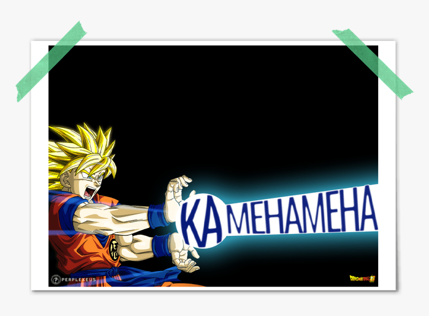 Dragon Ball Super Goku Kamehameha Kame Super Saiyan - Moving Images Of Goku, HD Png Download